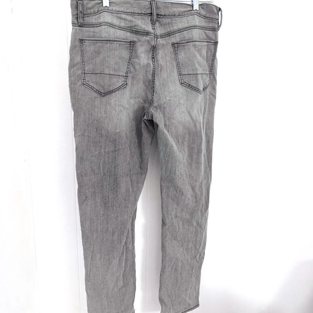 Banana Republic Men's Travel Jean Grey Wash Slim Fit